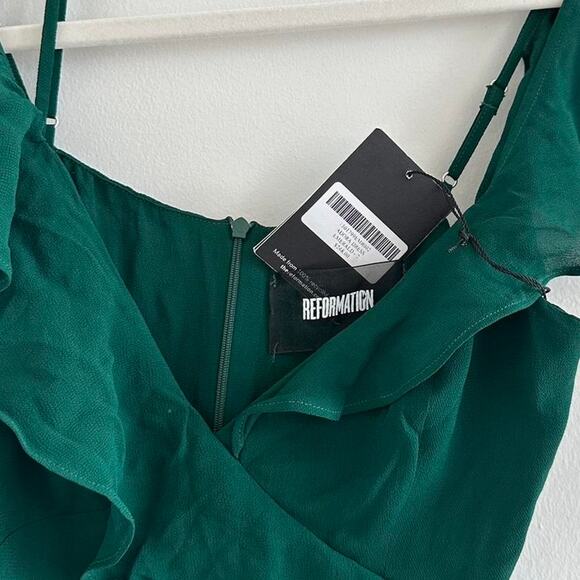 Reformation adora ruffle dress in - Picture 2 of 6